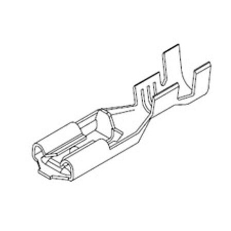 Molex Terminals .187 Mp-Lock Termina 187 Mp-Lock Terminal 350689722